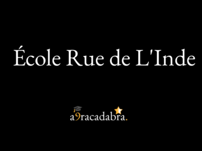 École Rue de L'Inde-نهج الهند