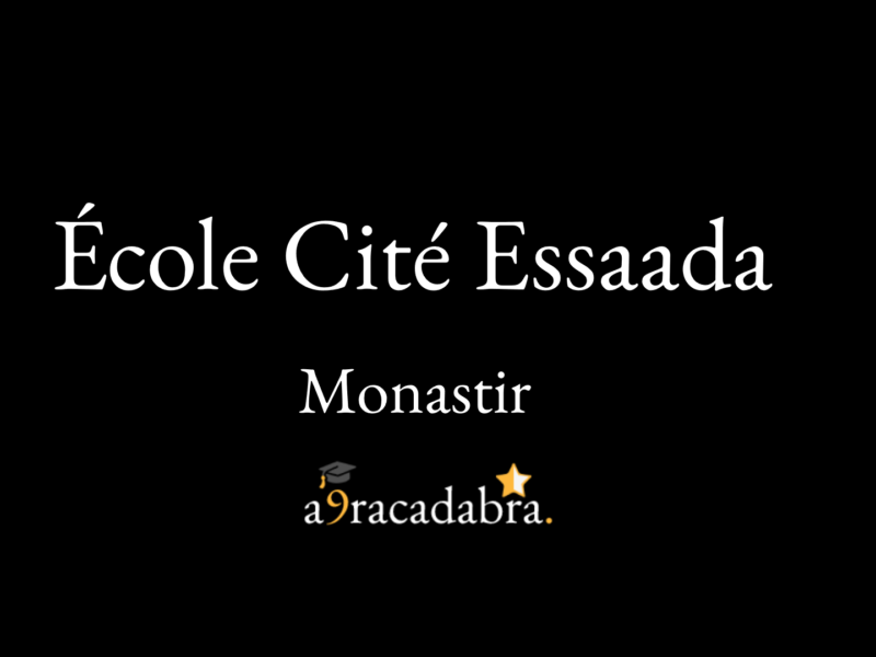 École Cité Essaada Monsatir-حي السعادة