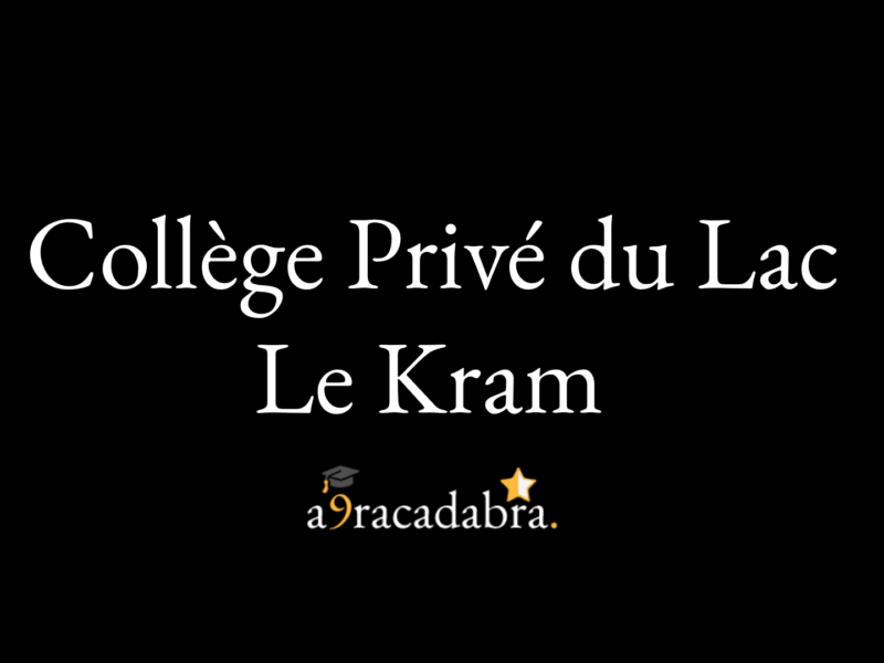 Collège du Lac Le Kram- البحيرة بالكرم